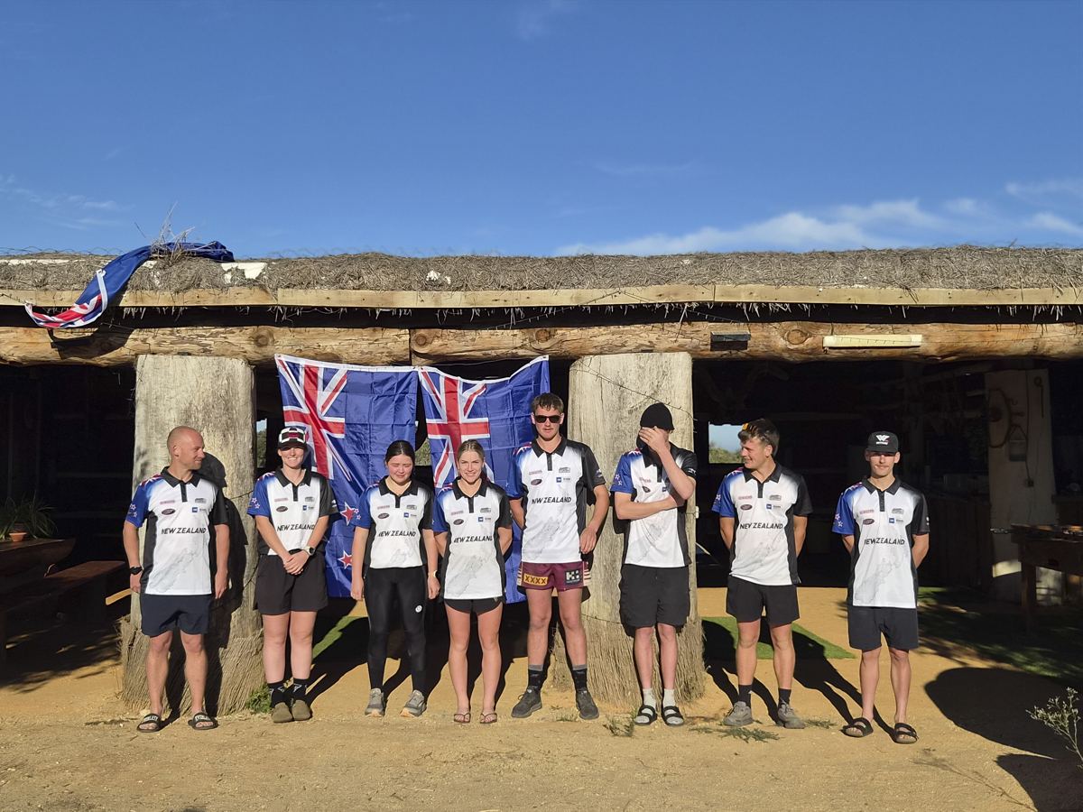 Team New Zealand at the 2026 ISDE, including Thomas Easton